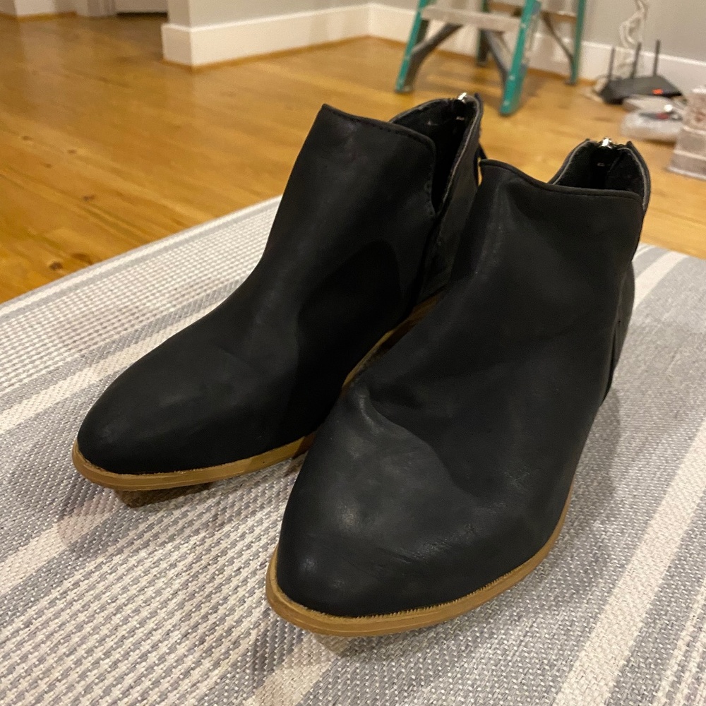 Black booties